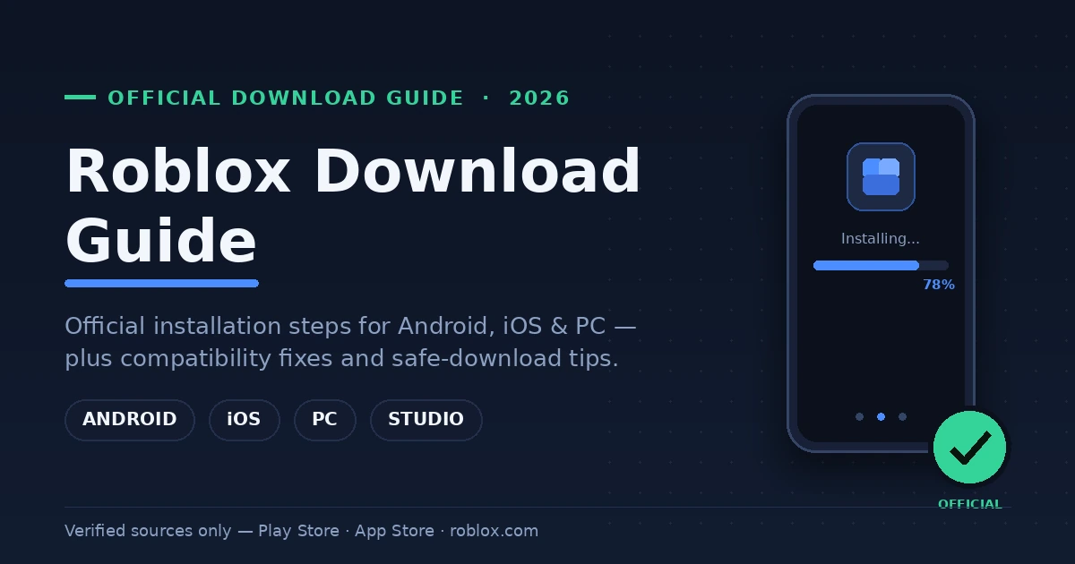 Roblox Old Version (2026): Download, Features, Compatibility & Installation Guide